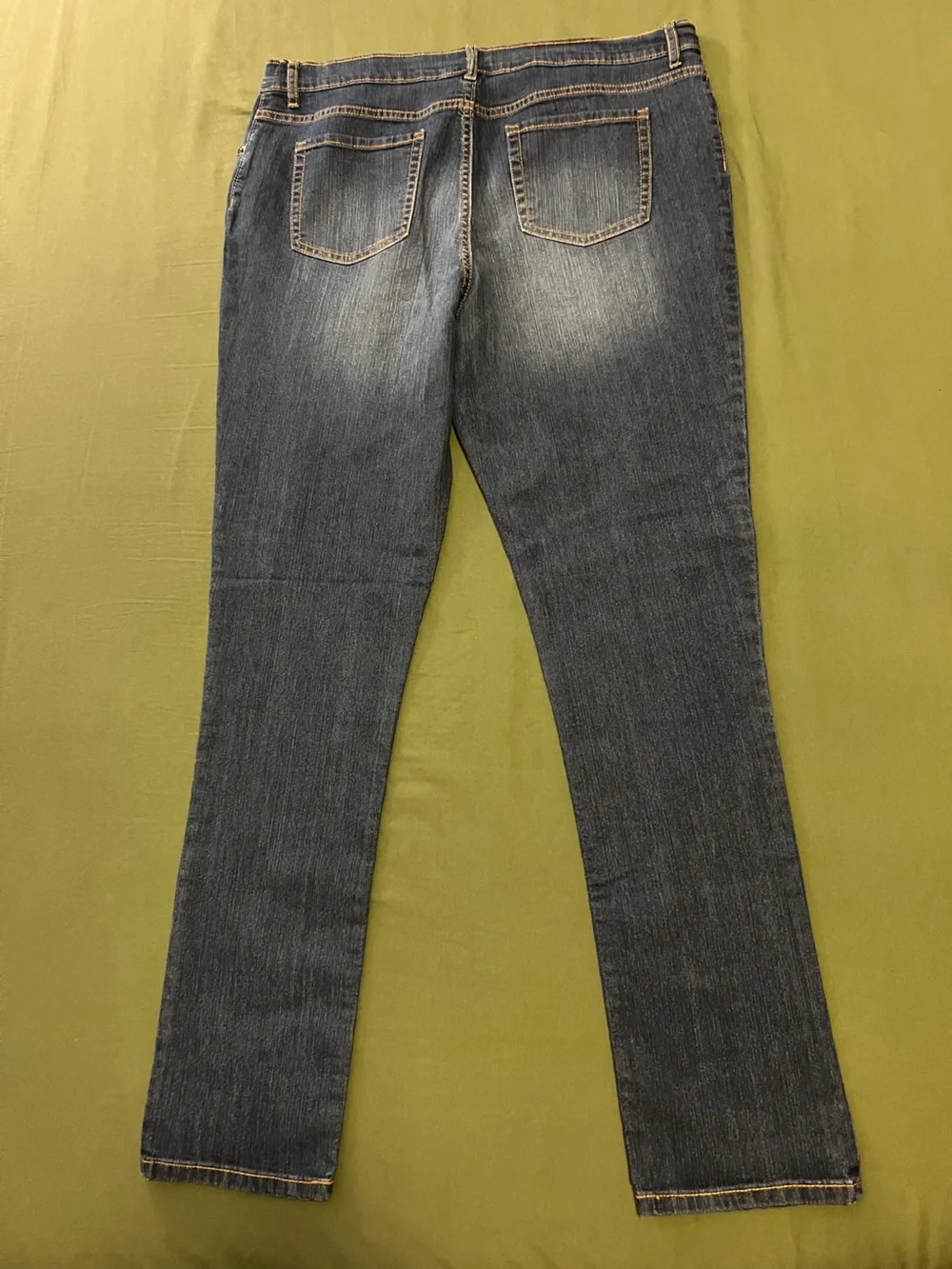 Dark Blue Faded Skinny Jeans Girl’s Size 20